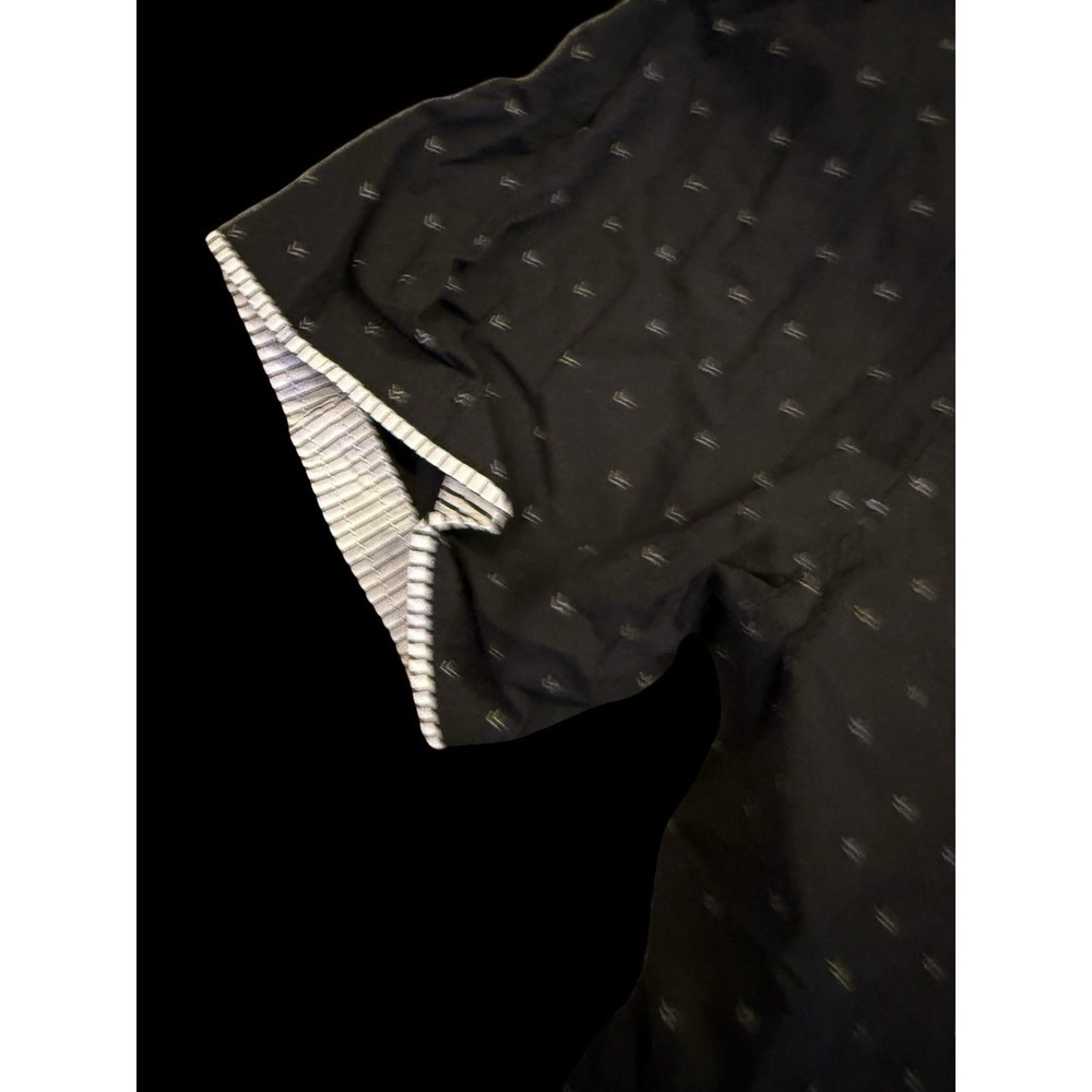 English Laundry Button Short Sleeve Shirt - XXL - Black - Picture 2 of 5
